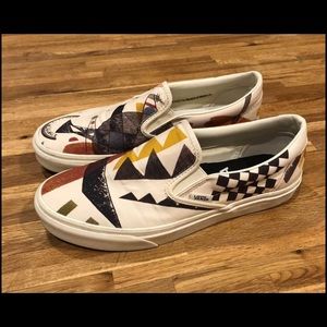 RARE Vans x MoMA Classic Slip-On Vasily Kandinsky Shoes MEN 9.0/WOMEN 10.5